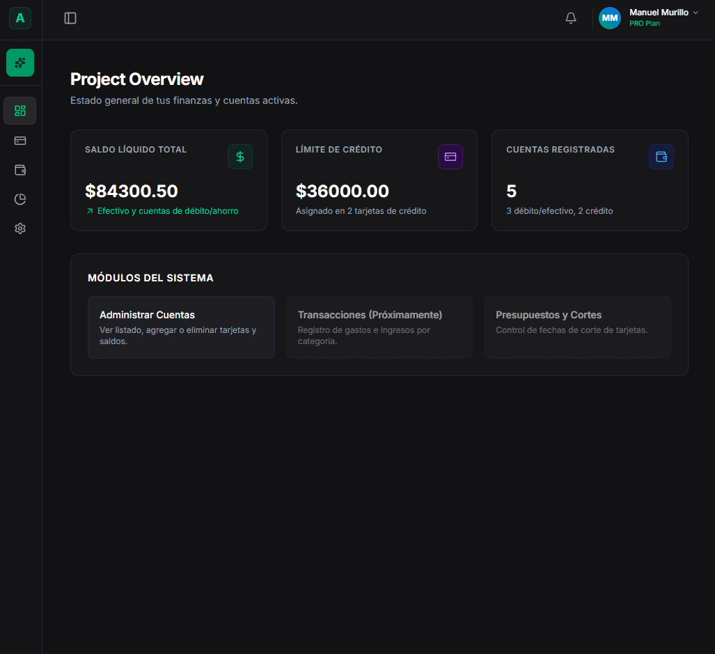 Gestión Financiera Inteligente con Agente IA screenshot 2